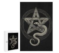 Rompecabezas 1000 PCS para Adolescentes Pentagram Snake Rompecabezas para Adultos Juegos De Relajación Vacaciones En Casa Matar El Tiempo 1000 PCS