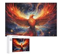Rompecabezas 1000 PCS para Adolescentes Phoenix Rising A Mythical Artwork Rompecabezas para Adultos Juegos Divertidos Una Obra De Arte Ayuda A Ejercitar El Cerebro 1000 PCS