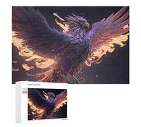 Rompecabezas 1000 PCS para Adolescentes Phoenix Rising Mythical Bird Art Rompecabezas para Adultos Juegos Divertidos Una Obra De Arte Ayuda A Ejercitar El Cerebro 1000 PCS