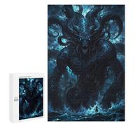 Rompecabezas 1000 PCS para Adolescentes Rise of The Leviathan Rompecabezas para Adultos Juego Práctico Pero Divertido Y Humorístico para Cumpleaños, Navidad 1000 PCS