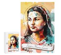 Rompecabezas 1000 PCS para Adolescentes Saint Maria Goretti Rompecabezas para Adultos Juego Familiar Una Obra De Arte como Regalo para Toda La Familia 1000 PCS