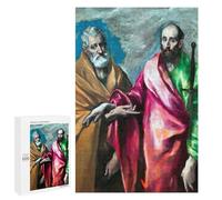 Rompecabezas 1000 PCS para Adolescentes Saint Peter and Saint Paul Rompecabezas para Adultos Juego Práctico Regalo De Cumpleaños Regalo De Cumpleaños, Regalos, 1000 PCS