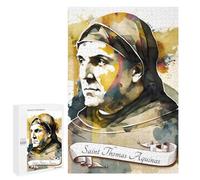 Rompecabezas 1000 PCS para Adolescentes Saint Thomas Aquinas OP Rompecabezas para Adultos Juego Práctico Pero Divertido Y Humorístico para Cumpleaños, Navidad 1000 PCS