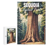 Rompecabezas 1000 PCS para Adolescentes Sequoia National Park Rompecabezas para Adultos Juego Práctico Arte De Pared Desafiante De Completar 1000 PCS