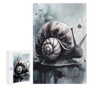 Rompecabezas 1000 PCS para Adolescentes Snail Slow and Steady Rompecabezas para Adultos Juguete Decoración De Pared Difícil Difícil Desafiante De Completar 1000 PCS