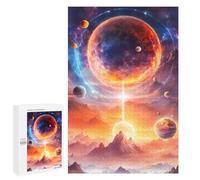 Rompecabezas 1000 PCS para Adolescentes Space Magic Rompecabezas para Adultos Juego Familiar Una Obra De Arte como Regalo para Toda La Familia 1000 PCS
