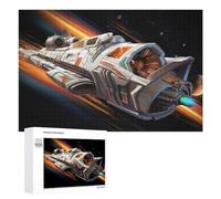 Rompecabezas 1000 PCS para Adolescentes Space Odyssey The Journey Begins Rompecabezas para Adultos Juego Familiar Carrera De Velocidad De Manos Regalos para Reducir El Estrés 1000 PCS