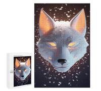Rompecabezas 1000 PCS para Adolescentes Spirit of The Kitsune Fox Rompecabezas para Adultos Juego Práctico Pero Divertido Y Humorístico para Cumpleaños, Navidad 1000 PCS