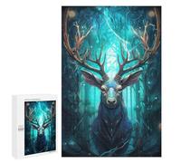 Rompecabezas 1000 PCS para Adolescentes Spirit of The Stag Rompecabezas DIY Juguetes Una Obra De Arte como Regalo para Toda La Familia 1000 PCS