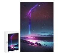 Rompecabezas 1000 PCS para Adolescentes Starlit Galaxy Night Sky Rompecabezas para Adultos Juego Práctico Pero Divertido Y Humorístico para Cumpleaños, Navidad 1000 PCS