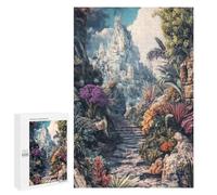 Rompecabezas 1000 PCS para Adolescentes Stone Path to Mountaintop Rompecabezas para Adultos Juego Práctico Decoración del Hogar Cumpleaños Y Navidad 1000 PCS