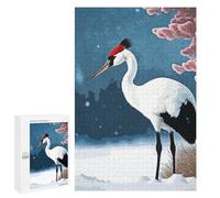 Rompecabezas 1000 PCS para Adolescentes Stork Wintering Rompecabezas para Adultos Juegos De Relajación Vacaciones En Casa Matar El Tiempo 1000 PCS