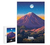 Rompecabezas 1000 PCS para Adolescentes Teide National Park Rompecabezas para Adultos Juguetes De Bricolaje Pero Un Desafío Educativo Divertido Y Humorístico 1000 PCS