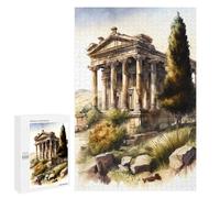Rompecabezas 1000 PCS para Adolescentes Temple of Artemis Turkey Rompecabezas para Adultos Juego Práctico Pero Divertido Y Humorístico Regalo De Cumpleaños, Regalos, 1000 PCS