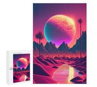 Rompecabezas 1000 PCS para Adolescentes The Future That Never Was Rompecabezas para Adultos Juegos De Relajación Vacaciones En Casa Matar El Tiempo 1000 PCS