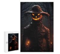 Rompecabezas 1000 PCS para Adolescentes The Haunted Scarecrow Rompecabezas para Adultos Juego Familiar Una Obra De Arte como Regalo para Toda La Familia 1000 PCS