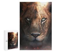 Rompecabezas 1000 PCS para Adolescentes The Lion Cub Portrait Rompecabezas para Adultos Juego Práctico Pero Divertido Y Humorístico Regalo De Cumpleaños, Regalos, 1000 PCS