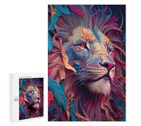 Rompecabezas 1000 PCS para Adolescentes The Pride Lion Rompecabezas para Adultos Juegos De Relajación Vacaciones En Casa Matar El Tiempo 1000 PCS