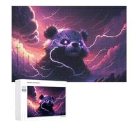 Rompecabezas 1000 PCS para Adolescentes Thundering Panda Storm -3 Rompecabezas para Adultos Juguetes De Bricolaje Análisis Y Lógica Trato como Regalos para Toda La Familia 1000 PCS