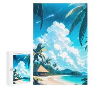 Rompecabezas 1000 PCS para Adolescentes Tranquil Tides Rompecabezas Juego De Ingenio Aliviador De Estrés Desafiante para Completar 1000 PCS