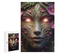 Rompecabezas 1000 PCS para Adolescentes Tree Spirit Face Rompecabezas para Adultos Juguete Decoración De Pared Difícil Difícil Desafiante De Completar 1000 PCS