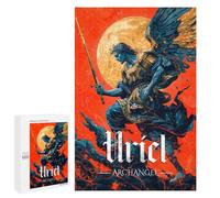 Rompecabezas 1000 PCS para Adolescentes Uriel The Archangel Rompecabezas Juegos Familiares Ensamblaje De Patrones Cumpleaños Y Navidad 1000 PCS