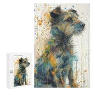 Rompecabezas 1000 PCS para Adolescentes Vibrant Canine Muse Rompecabezas para Adultos Juego Práctico Pero Divertido Y Humorístico para Cumpleaños, Navidad 1000 PCS