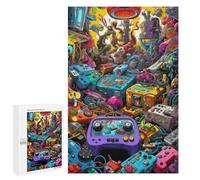 Rompecabezas 1000 PCS para Adolescentes Video Game Odyssey -9 Rompecabezas para Adultos Juego De Ingenio Análisis Y Lógica 1000 PCS