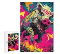 Rompecabezas 1000 PCS para Adolescentes Warpaint Fury - The Spirit of The Wild Reckoning Rompecabezas para Adultos Juego Práctico Arte De Pared Desafiante De Completar 1000 PCS