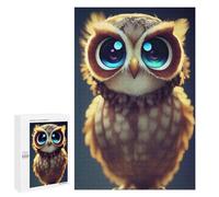 Rompecabezas 1000 PCS para Adolescentes Whimsical Owl Illustration Rompecabezas para Adultos Juguete Decoración De Pared Difícil Difícil Desafiante De Completar 1000 PCS