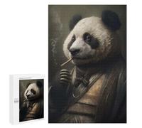 Rompecabezas 1000 PCS para Adolescentes Wisdom of The Panda Rompecabezas para Adultos Juego Práctico Arte De Pared Desafiante De Completar 1000 PCS