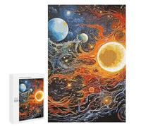 Rompecabezas 1000 PCS para Adultos Abstract Space Rompecabezas para Adultos Juegos Divertidos Vacaciones En Casa Matar El Tiempo para Cumpleaños, Navidad 1000 PCS