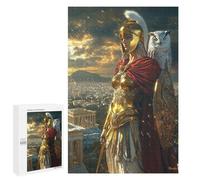 Rompecabezas 1000 PCS para Adultos Athena, Goddess of Wisdom and War - Guardian of Ancient Power Rompecabezas Juego Familiar Difícil Oferta Difícil como Regalo para Toda La Familia 1000 PCS
