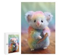 Rompecabezas 1000 PCS para Adultos Baby Colorful Koala Bear Rompecabezas para Adultos Juegos Relajantes Corte De Precisión Oferta como Regalo para Toda La Familia 1000 PCS