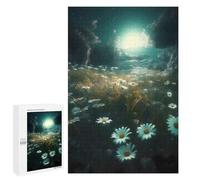 Rompecabezas 1000 PCS para Adultos Beauty of Chamomile Flower Rompecabezas para Adultos Juegos Familiares Carrera De Velocidad Manual Regalos para Amigos Y Familiares 1000 PCS