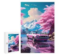 Rompecabezas 1000 PCS para Adultos Classic Cars Rompecabezas para Adultos Juego De Ingenio Regalo De Cumpleaños Ayuda A Ejercitar El Cerebro 1000 PCS