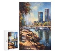 Rompecabezas 1000 PCS para Adultos Coastal San Diego USA Rompecabezas para Adultos Juegos Relajantes Corte De Precisión Oferta como Regalo para Toda La Familia 1000 PCS