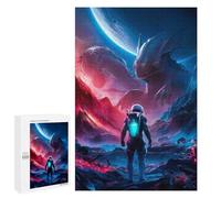 Rompecabezas 1000 PCS para Adultos Cosmic Encounter Rompecabezas para Adultos Juegos Divertidos Vacaciones En Casa Matar El Tiempo para Cumpleaños, Navidad 1000 PCS