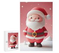 Rompecabezas 1000 PCS para Adultos Cute Santa Claus Rompecabezas para Adultos Juguete Decoración De Pared Decoración Perfecta Regalos para Reducir El Estrés 1000 PCS