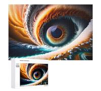 Rompecabezas 1000 PCS para Adultos Eye of The Universe A Cosmic Vision Rompecabezas De Juguete para Decoración De Pared, Divertido Y Humorístico, Cumpleaños 1000 PCS
