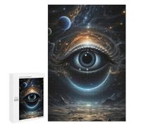 Rompecabezas 1000 PCS para Adultos Eye of The Universe Rompecabezas para Adultos Juegos Divertidos Vacaciones En Casa Matar El Tiempo para Cumpleaños, Navidad 1000 PCS