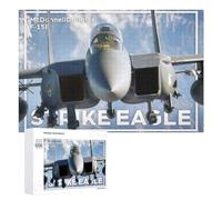 Rompecabezas 1000 PCS para Adultos F15C Strike Eagle Rompecabezas para Adultos Juegos Divertidos Análisis Y Lógica Cumpleaños 1000 PCS