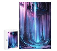 Rompecabezas 1000 PCS para Adultos Fantasy Cave Crystal Rompecabezas para Adultos Juguete Decoración De Pared Decoración Perfecta Regalos para Reducir El Estrés 1000 PCS