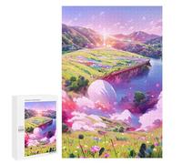 Rompecabezas 1000 PCS para Adultos Fantasy Landscapes A Dreamy Journey Rompecabezas para Adultos Juegos Relajantes Decoración Perfecta como Regalo para Toda La Familia 1000 PCS