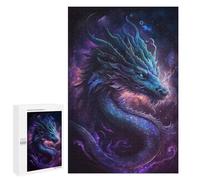 Rompecabezas 1000 PCS para Adultos Galactic Dragon Art Print-9 Rompecabezas Juguetes Antiestrés para La Diversión Familiar Oferta como Regalos para Toda La Familia 1000 PCS