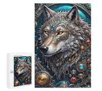 Rompecabezas 1000 PCS para Adultos Galactic Overlord Wolf Rompecabezas para Adultos Juegos Relajantes Corte De Precisión Oferta como Regalo para Toda La Familia 1000 PCS