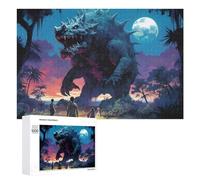 Rompecabezas 1000 PCS para Adultos Giant Monster in The Jungle Rompecabezas para Adultos Juegos Relajantes Decoración Perfecta como Regalo para Toda La Familia 1000 PCS
