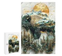 Rompecabezas 1000 PCS para Adultos Guardian of The Wilds Rompecabezas para Adultos Juego De Ingenio Regalo De Cumpleaños Ayuda A Ejercitar El Cerebro 1000 PCS