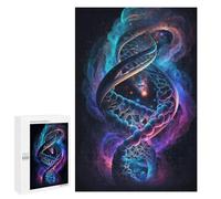 Rompecabezas 1000 PCS para Adultos Human DNA in The Space V1 Rompecabezas para Adultos Juguete Decoración De Pared Decoración Perfecta Regalos para Reducir El Estrés 1000 PCS