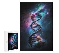 Rompecabezas 1000 PCS para Adultos Human DNA in The Space V4 Rompecabezas para Adultos Juguetes De Bricolaje Pero Divertidos Y Humorísticos para Cumpleaños, Navidad 1000 PCS